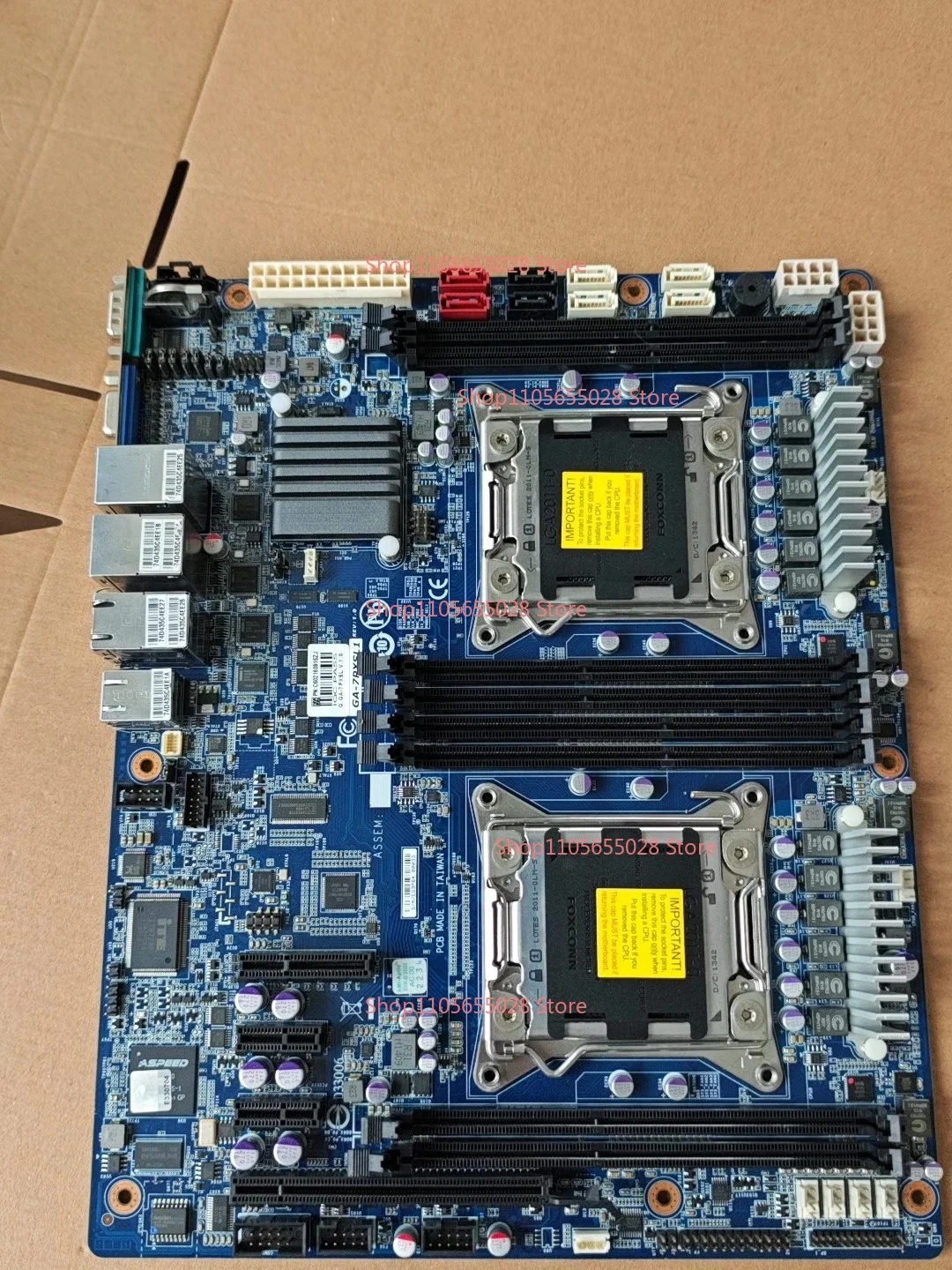 For Gigabyte/GA-7PXSL1 Server Main Board 5 Gigabit Network Interface Card 2011 Pin X79 Main Board