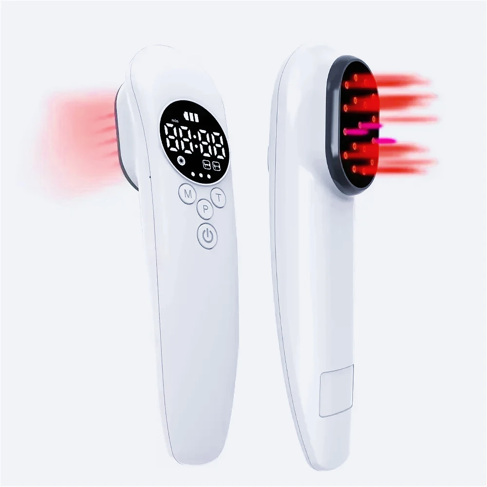 Handheld Cold Laser Therapy Device 3*808nm+14*650nm Powerful For Pain Relief Ulcers Cystitis Arthritis Sciatica Home use