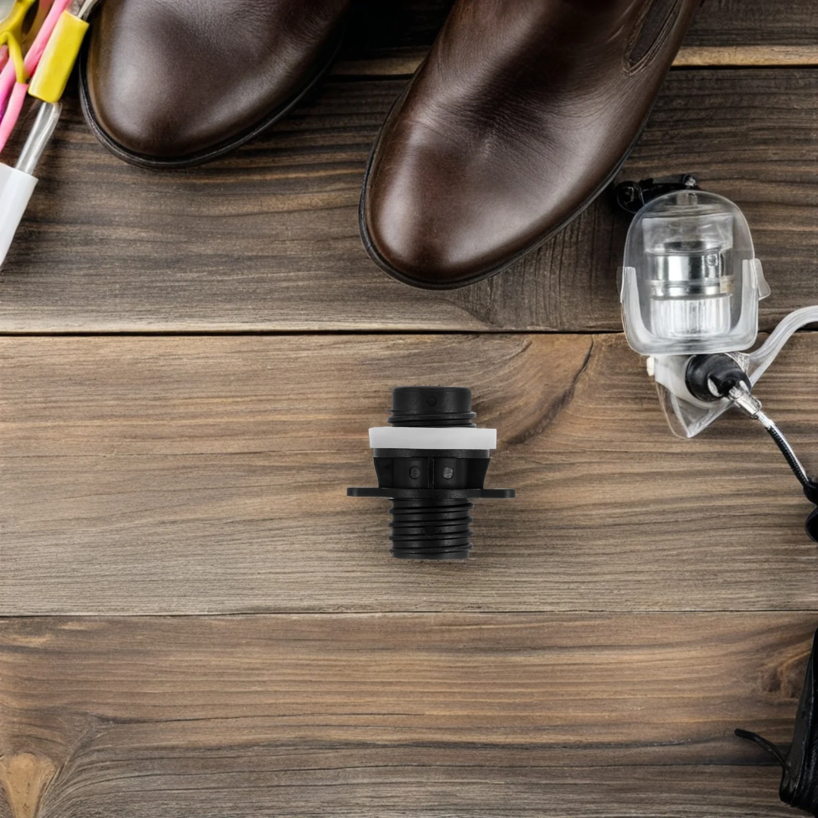 2 Stück aufblasbarer Kajak-Ventil-Adapter, kompakt, leicht, tragbar, für Paddleboards, Boote, Camping, Abenteuer, Kajak-Pumpen-Adapter