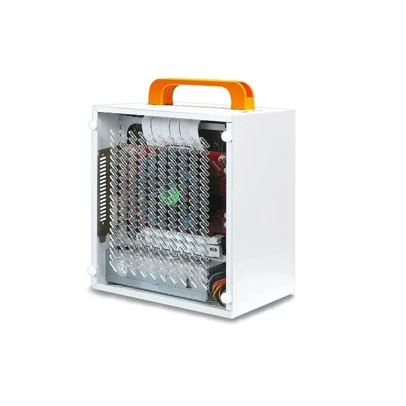 A39 Compact ITX Chassis Ultra Small Portable Mini Computer Host Box 1U Power Supply K39