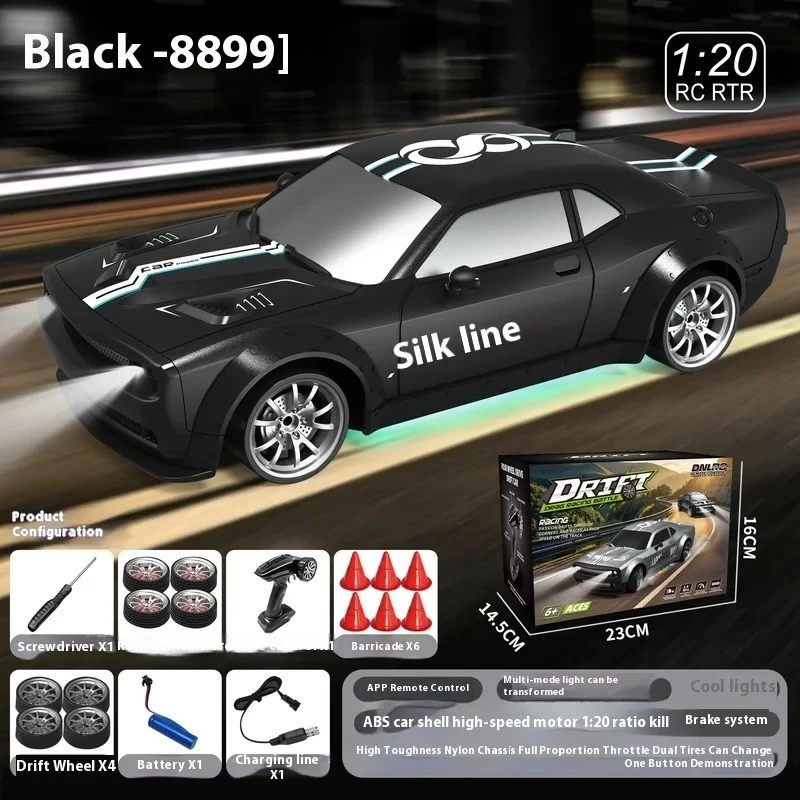 Profesjonalny samochód RC Drift w skali 1/20 GTR911 zdalnie sterowany model symulacyjny samochodu wyścigowego dla dzieci chłopców prezent