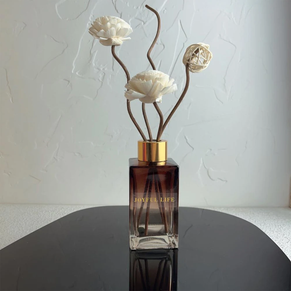 20 قطعة عصا الناشر الروطان عصا متموجة الروطان القصب العطر الناشر عبوة العصي استبدال لمكتب ديكور المنزل #4