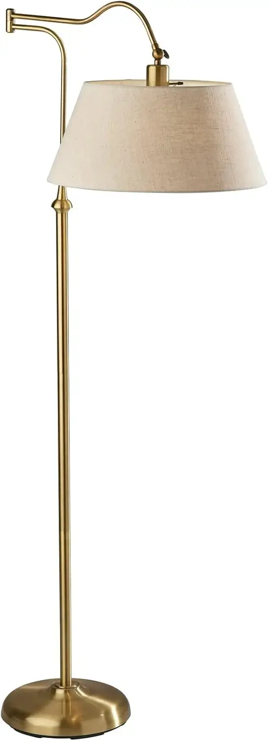 

Rodeo Floor Lamp, Antique Brass