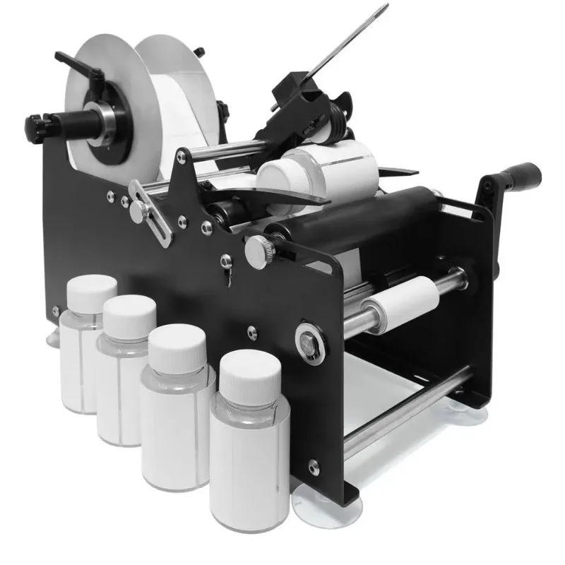 MP‑36 Cost‑Effective Manual Labeling Machine, Hand Operated Label Applicator for Small Round Bottle