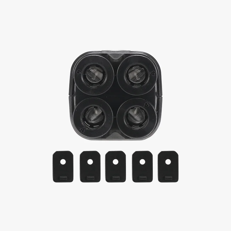 

Адаптер из ПТФЭ Bambu Lab 4-в-1, порт расширения четыре в одной трубке AMS для 3D-принтера A1 A1 Mini X1 P1S P2S H2C H2D H2S