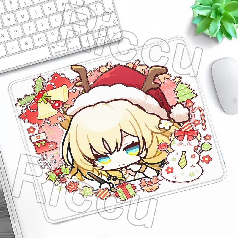 Selamat Natal Alas Keyboard Kecil Alas Mouse Honkai Star Rail Chrysos Heir Aglaea Cipher Castorice Alas Mouse Game Alas Komputer