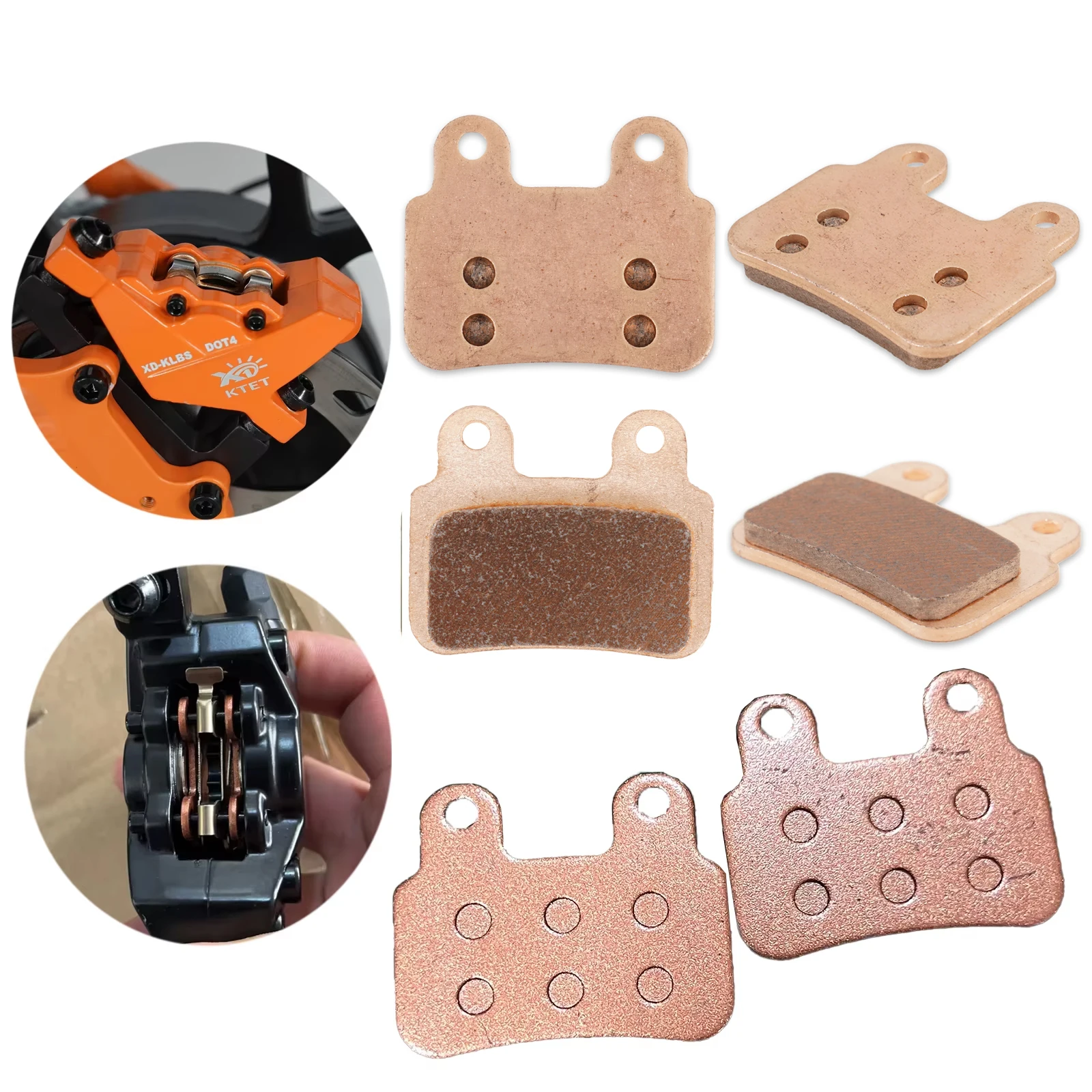 

Electric Bicycle Disc Brake Pads For XD-KLBS-DOT4 Brake Calipers Pads Electric Bike Disc Brake Pads For XOD Brake Calipers Ebike
