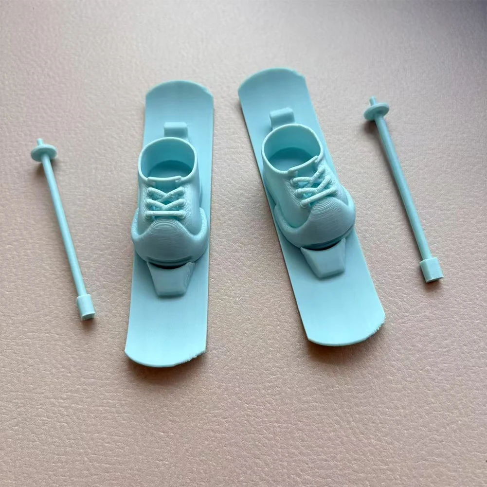 

Для 17 см куклы Labubu, зимние лыжи, сноубордическое оборудование для Ropa Labubu V1 V3, аксессуары, аксессуары для одежды Blythe