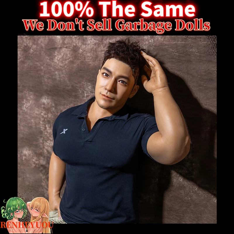 RENHEYUOU-Gay man male sex Dolls Toys for Silicone Big Real Dildo Penis Gay man sex Dolls For Female women adults men 18XXX