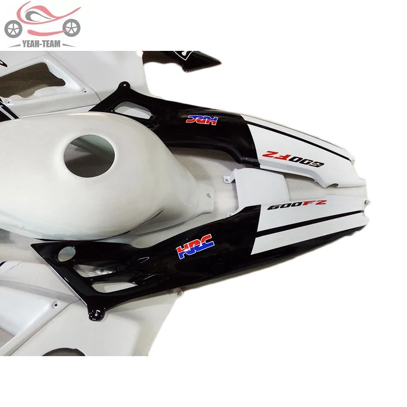 혼다 CBR600 F2 1991-1994 페어링 cbr600 f2 1992 1993 블랙 화이트 오토바이 페어링 바디 키트 91 92 93 94 XC07