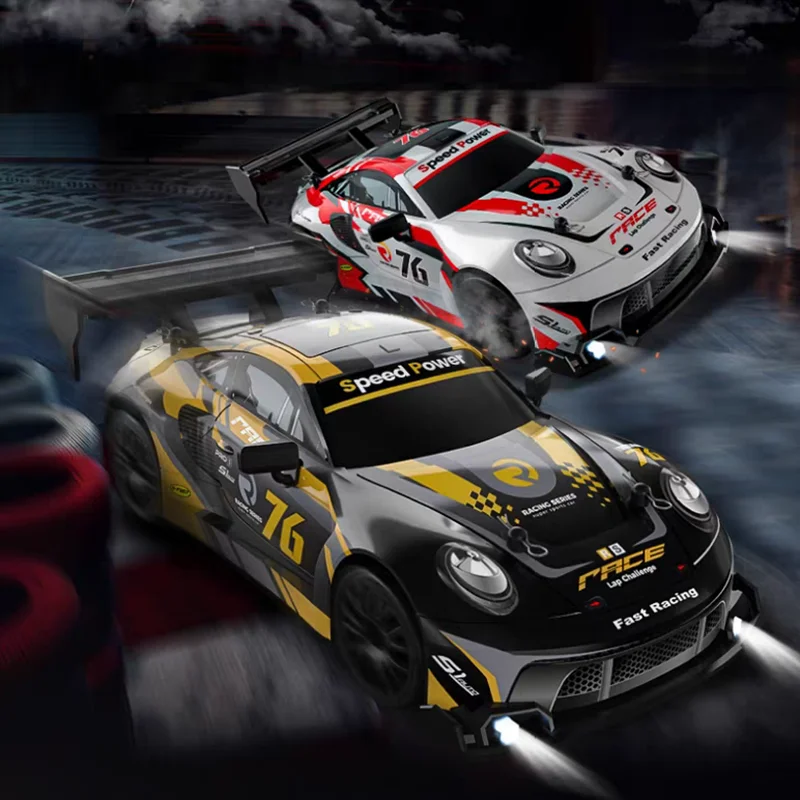 4WD 1:24 Remote Control Drift RC Racing Car 20KM/H High Speed 4x4 RC Cars Vehicle Model Electronic Toy for Kids Children Gift