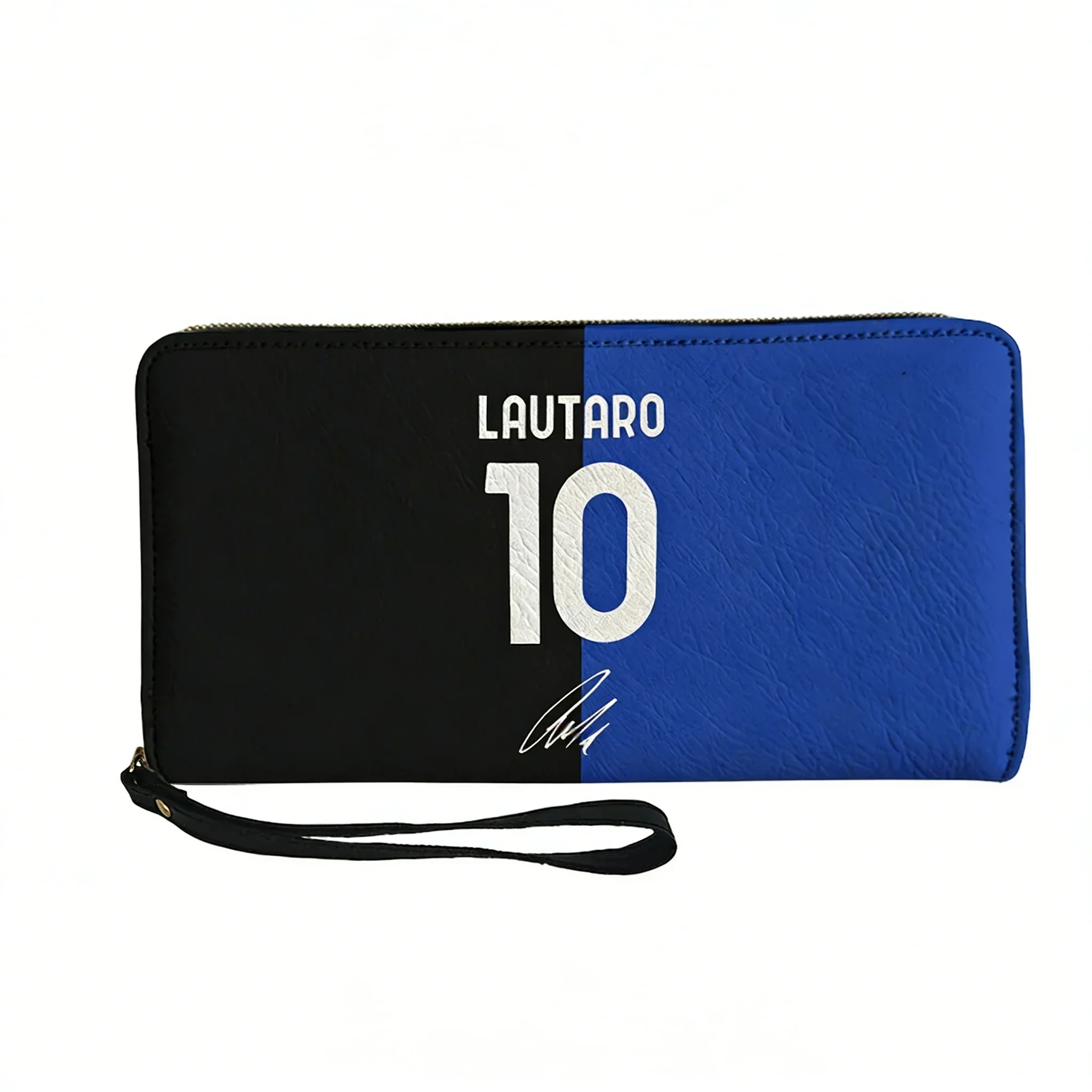 

Кошелек Lautaro No.10, кошелек на заказ, мужской, женский, для подростков, длинные кошельки на молнии, Аргентина, футбольная звезда, персонализированный кошелек с фотографией, подарок