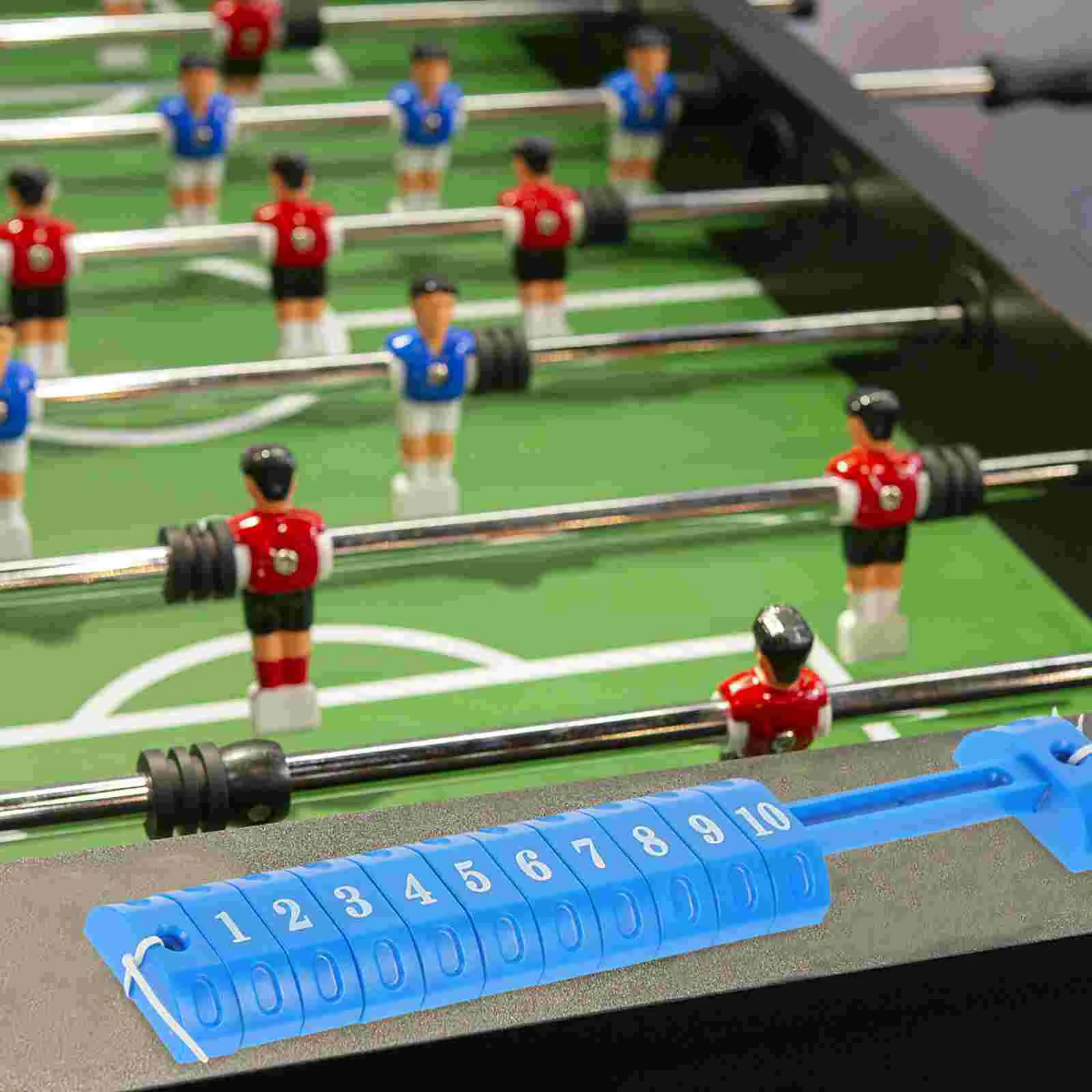 2 Pcs Table Scorer Foosball Replacement Parts Football Indicator Scoreboard Foldable Bars Scorekeeper for Game Supplies Desktop