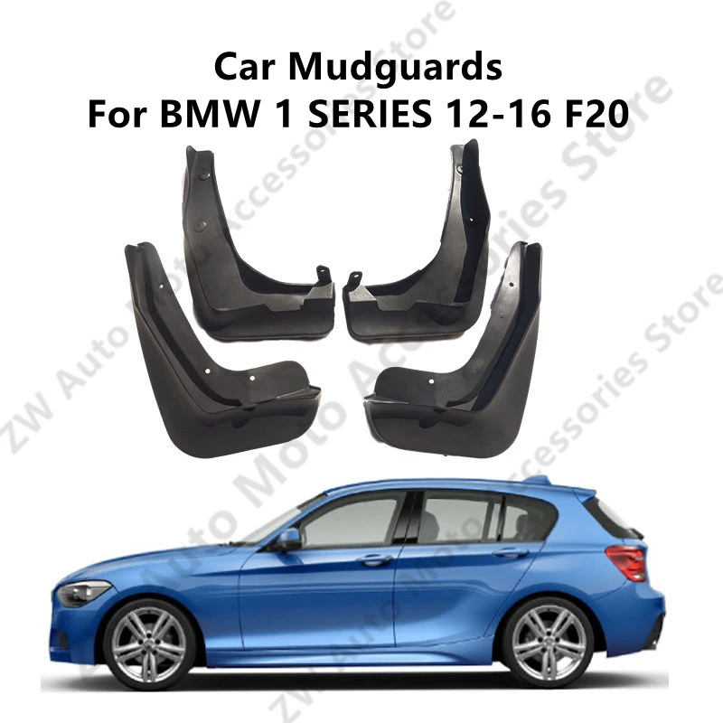 

Car Mudguards For BMW 1 SERIES 12-16 F20 ABS Mud Guards Fender Flare Mudflaps Exterior Parts Auto Accessories Refit