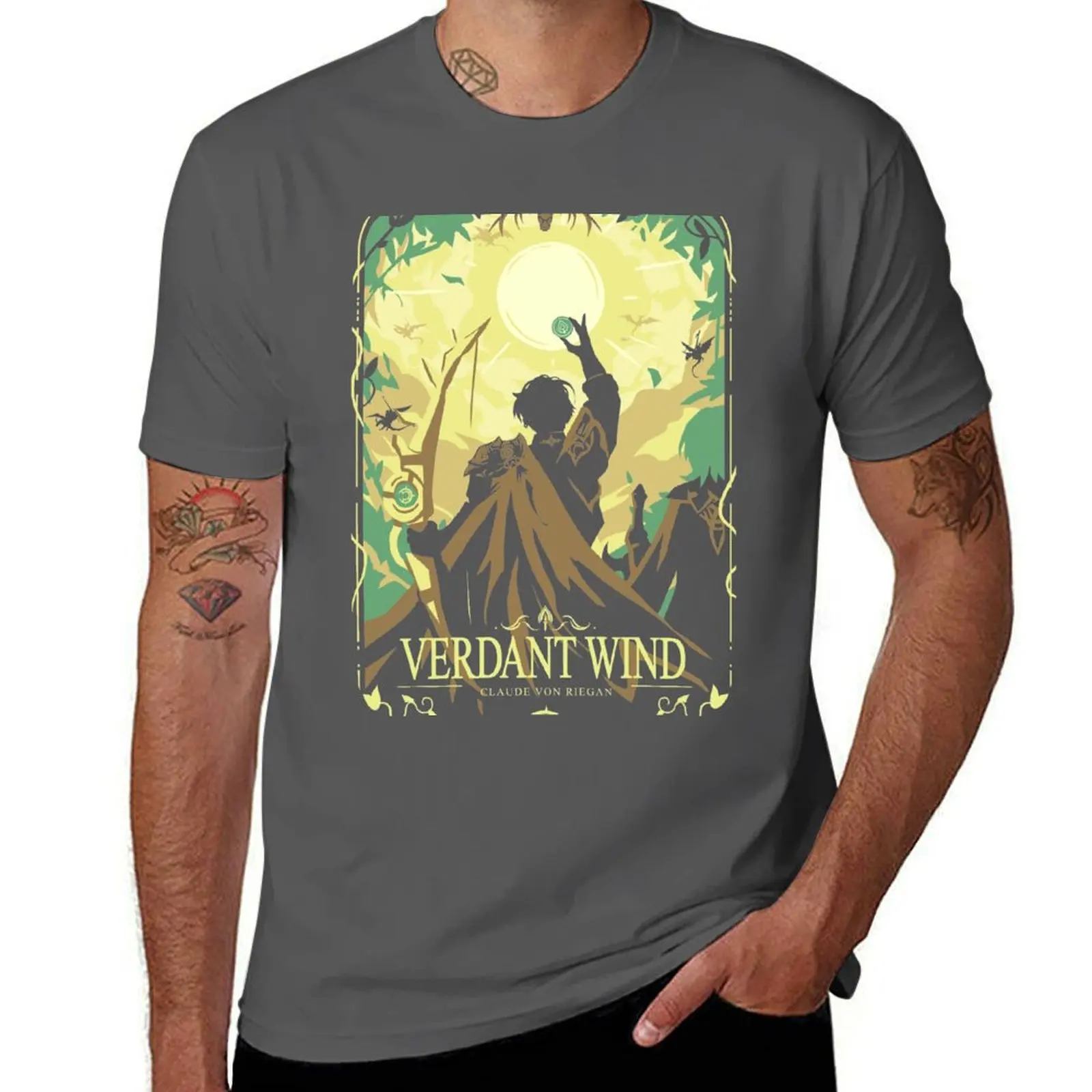 Verdant Wind T-Shirt Personalized t-shirt Blouse sweat hippie clothes mens fashion