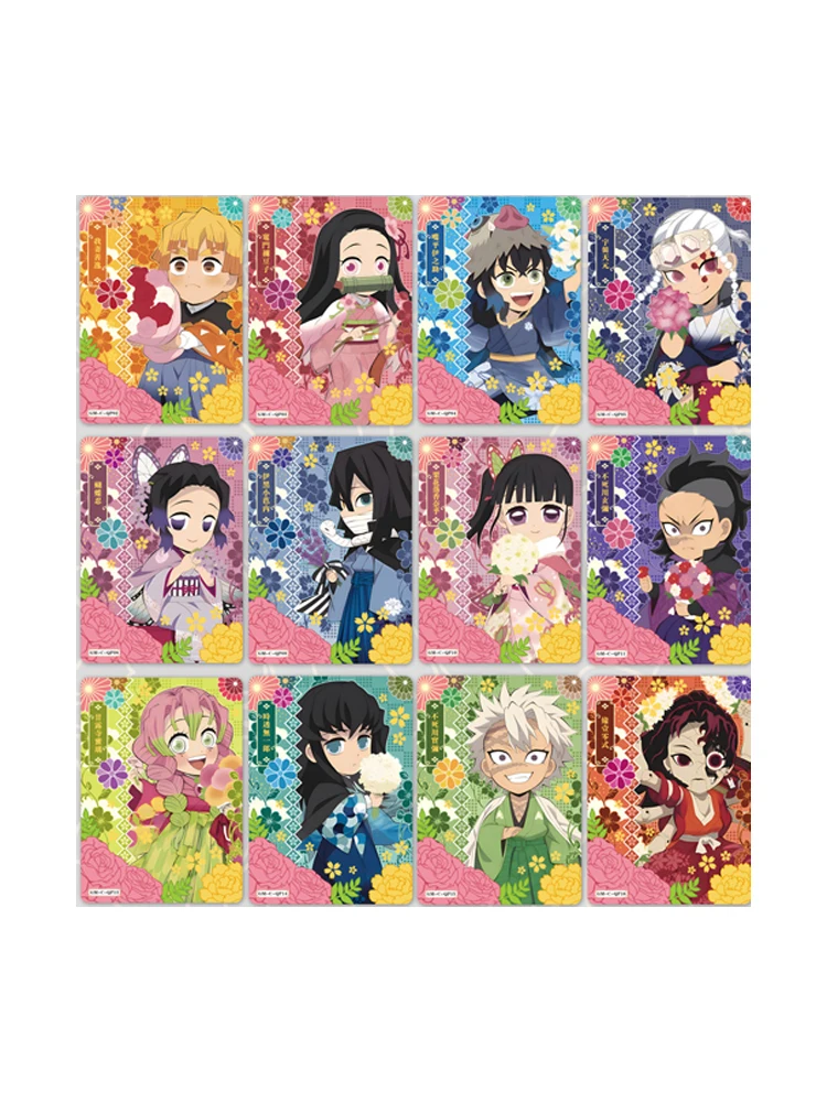 

2025 Бесконечная культурная и креативная хрустальная кирпич «Убийца демонов» Shinobu, аниме-коллекция Mitsuri Tanjiro ACG CCG TCG, подарки для хобби