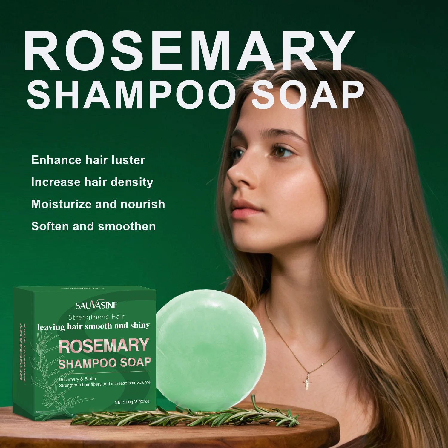 

Rosemary Shampoo Soap Strengthen Hair Fibers And Increase Hair Volume Biotin Strengthens Hair Leaving Smooth And Shiny