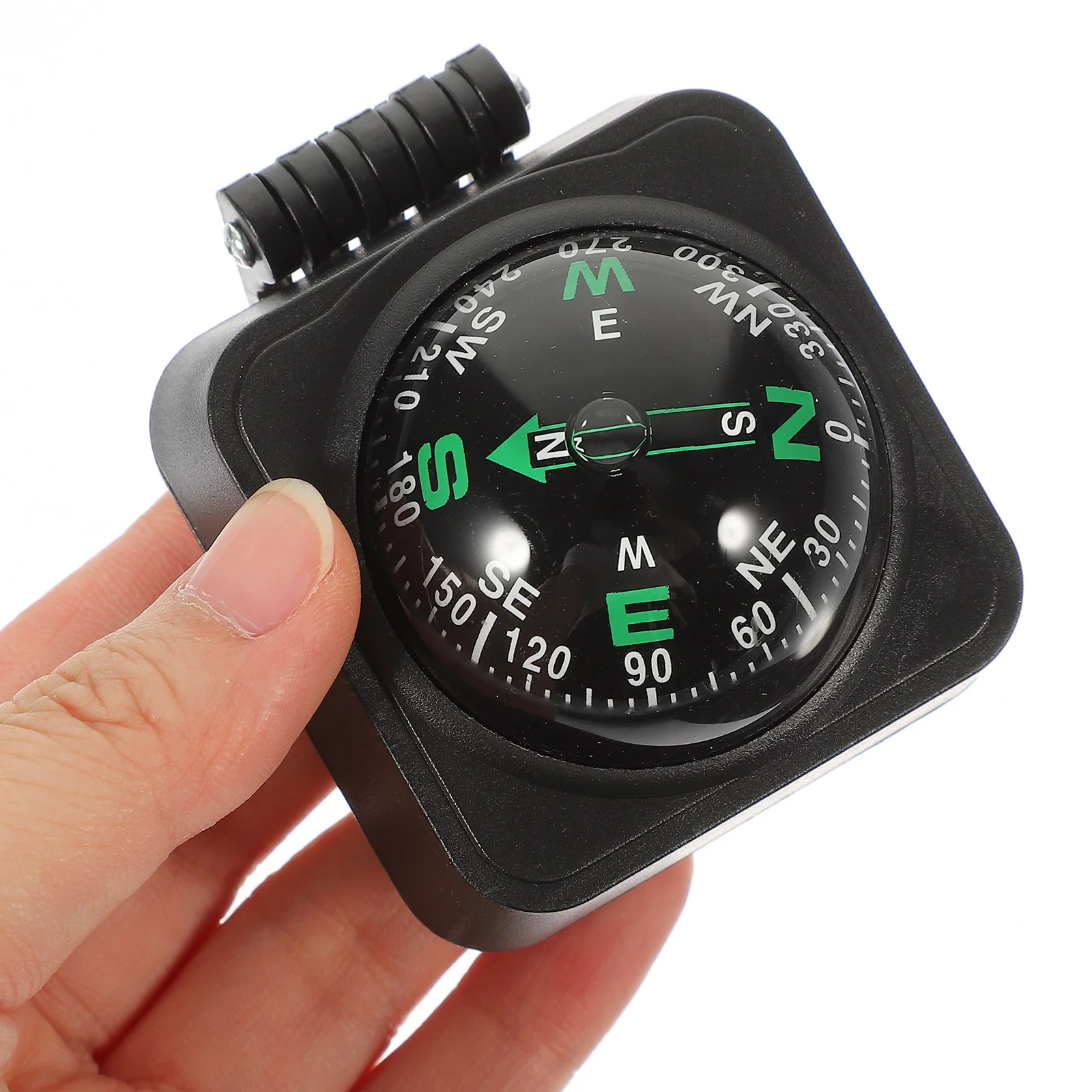 Outdoor Car Compass Ball Adjustable Orientation Ornament Boat Small Mount for Nail Marine Dashboard