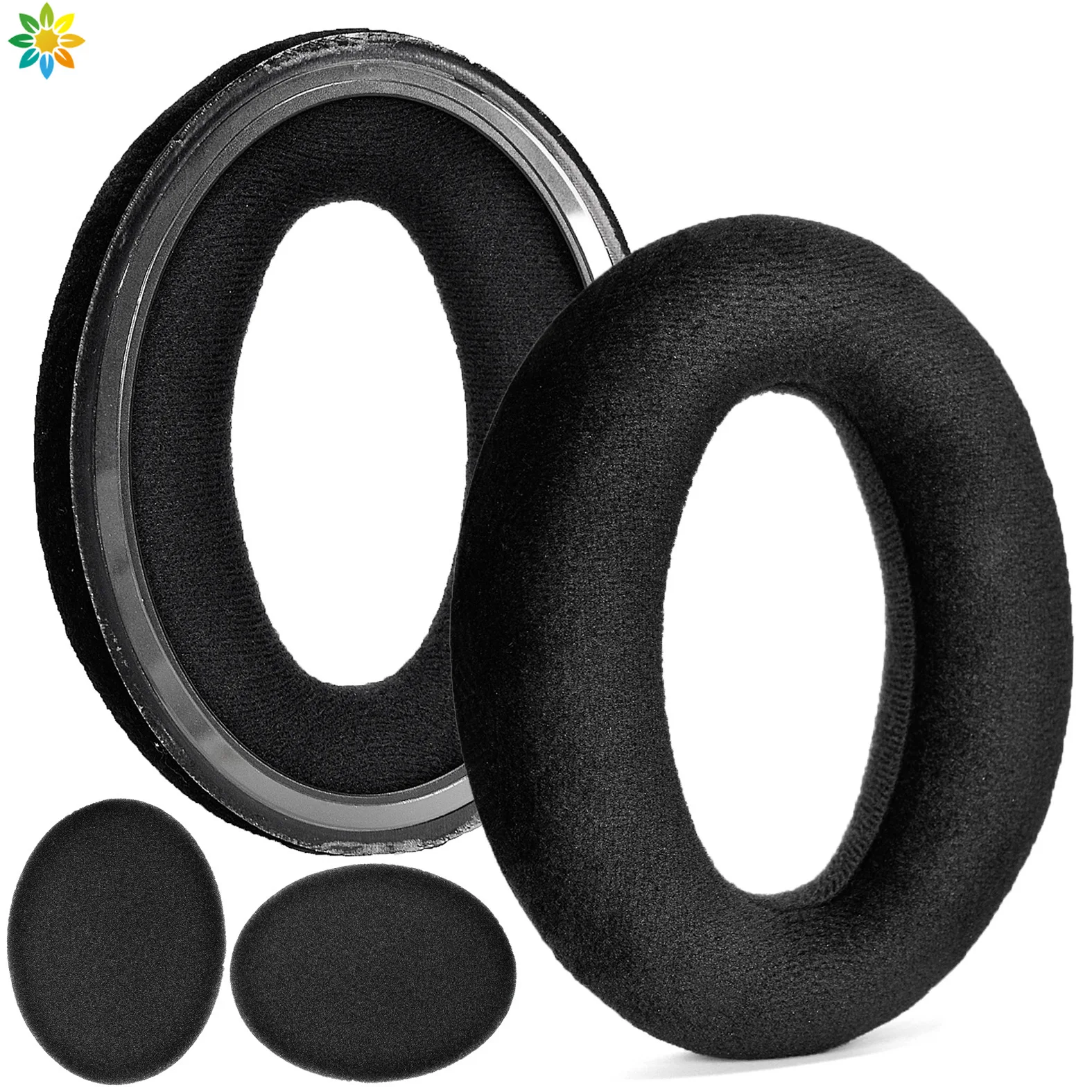 

Ear Pads for Sennheiser HD 515 518 555 595 558 Headset Parts Leather Cushion Velvet Earmuff Earphone Sleeve Cover