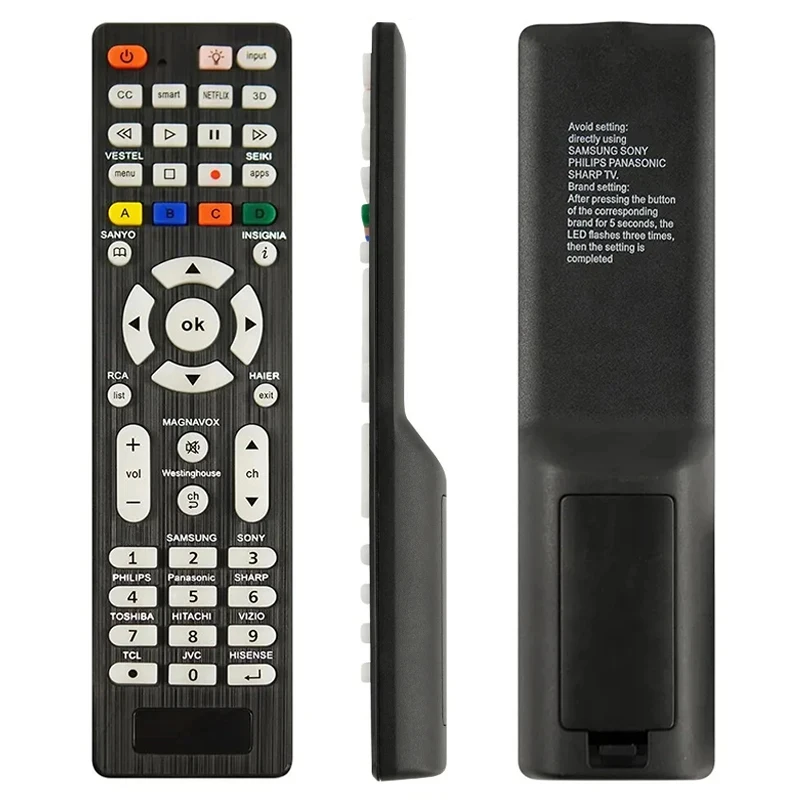 Universal Replacement Remote Control for All Brand Television TV for LG for Samsung,Hisense,Panasonic Smart Home Controle Tv Box