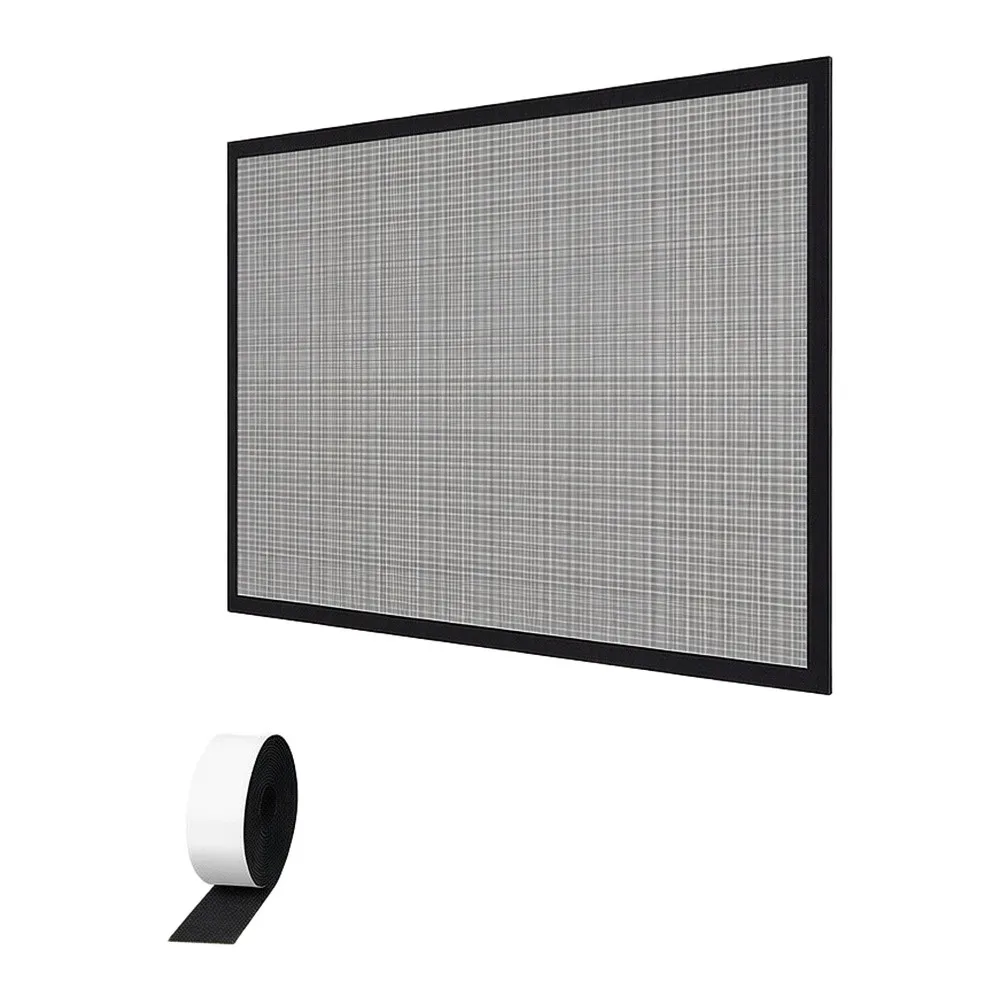 Fireplace Guard for Child Safety and Pet Protection Sturdy Black PVC Mesh Screen 29x40cm 29x45cm Includes Fastener