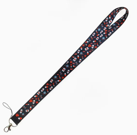 New 1 pcs Nurse Lanyards Keys Neck Strap Key Chain Lanyard Key Holder DIY Hang Rope Keyrings