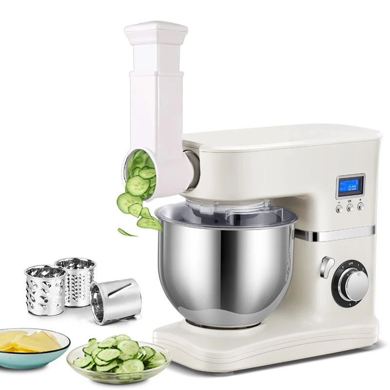 Household Kitchen Appliances 8 Speeds Professional Classic Multifunctional Food Processor Electric Home Dough Stand Mixer