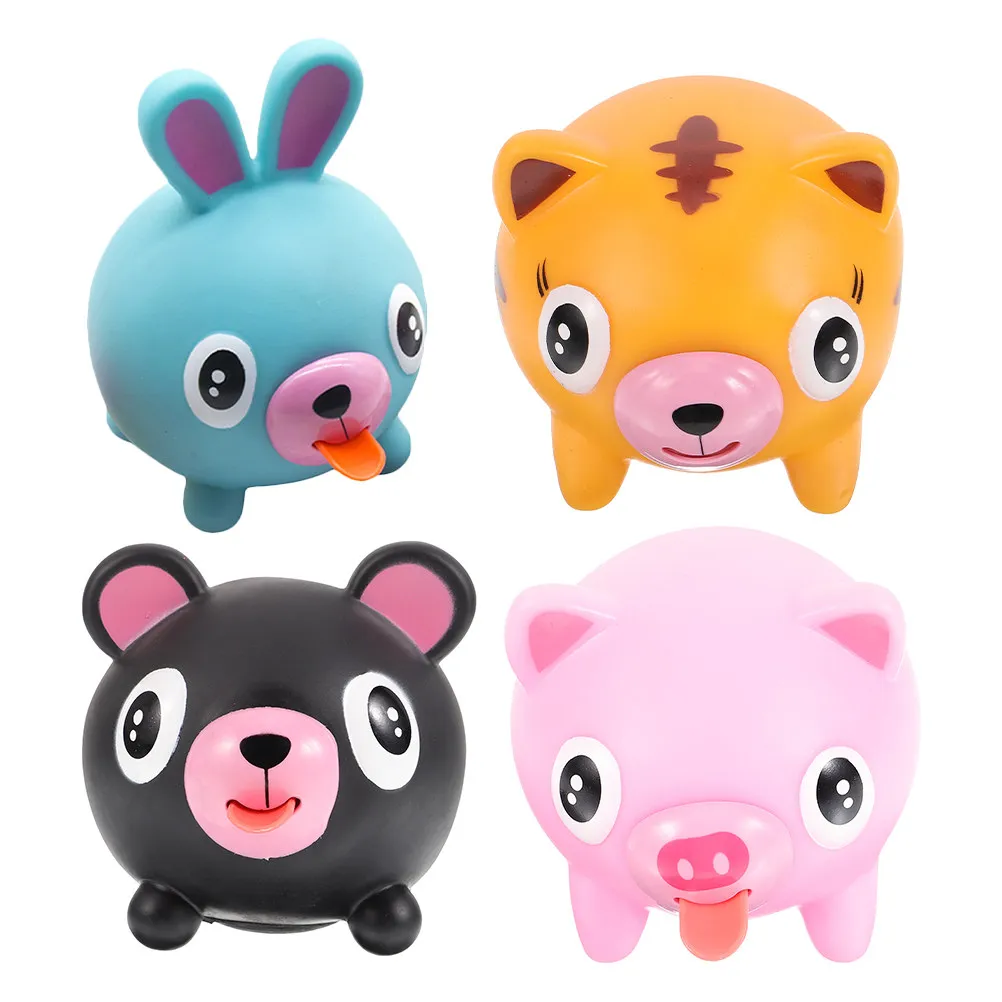 4pcs-animal-stress-balls-tongues-out-squeaky-squeeze-soft-sensory-balls-for-kids-adults-decompression-squeeze-sensory-toys