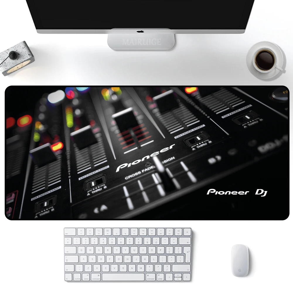 Mouse Pad Large Desk Accessories Dj Controller Music Deskmat Computer Mousepad Cool Mouse Mat Xxl Office Deco Protector Pad