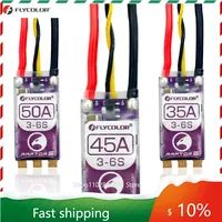 FLYCOLOR RAPTOR5 35A 45A 50A BLHeli-32 ESC 3-6S Brushless Speed Controller Dshot Proshot for RC FPV Racing Drone Multi-Rotor