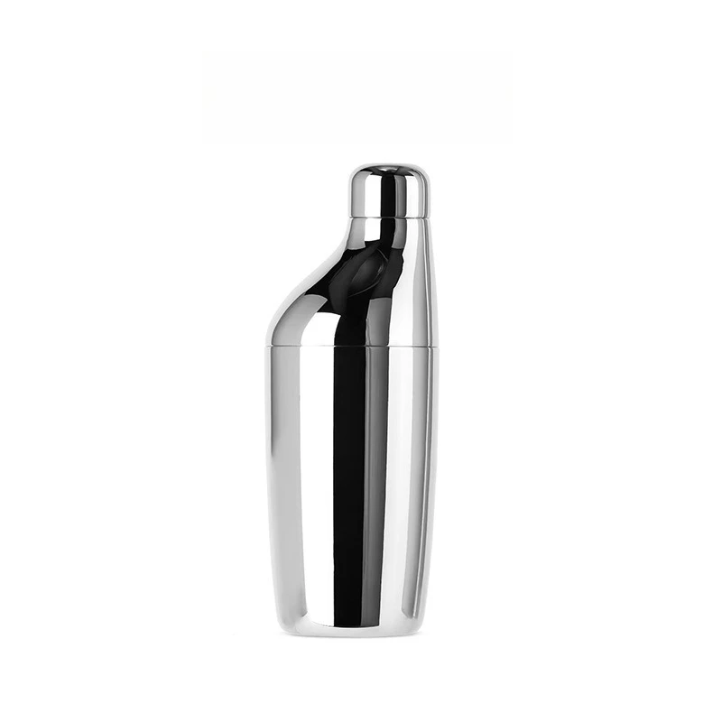 European stainless steel shaker, hand crank shaker, cocktail shaker, ice cube bucket, household ice cube storage bucket