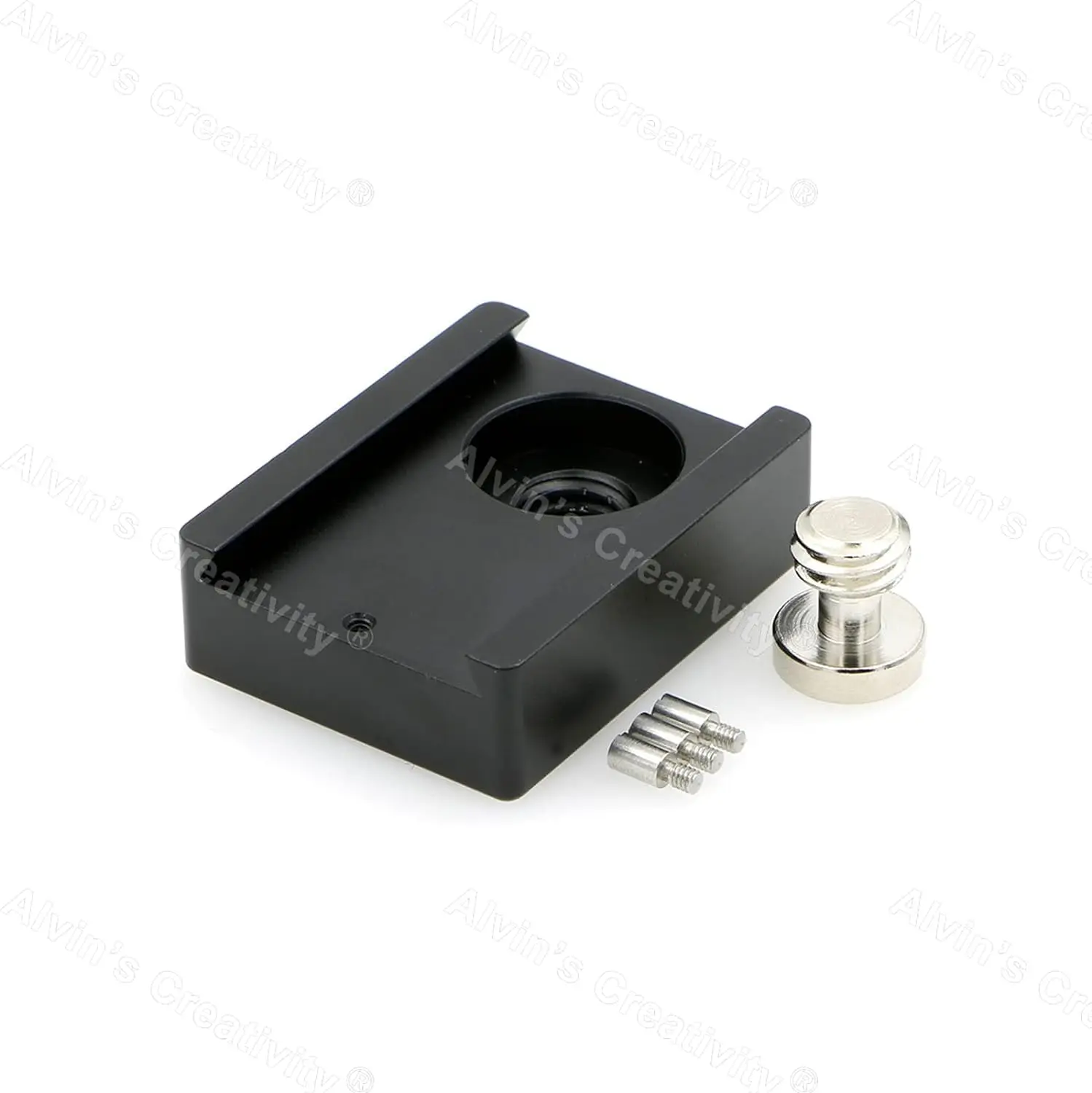 Alvins Suporte адаптер sapata fria com rosca 3/8-16 для корпуса DSLR Flash LED монитор MVF Alvins Suporte адаптер sapata fria com rosca 3/8-16 для корпуса DSLR Flash LED монитор MVF