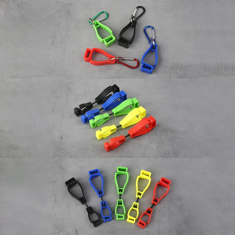 Classic Plastic Glove Clip Labor Protection Glove Clip A Type Multifunctional Glove Clip Accessory
