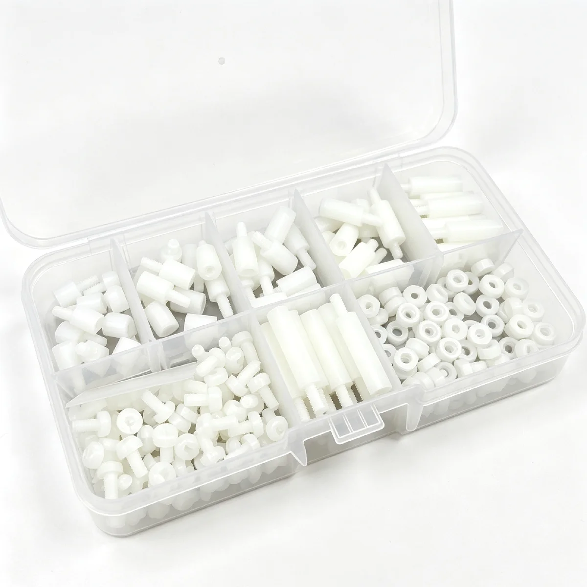 180Pcs M3 Nylon Hex Standoff Spacer Screw Kit Male Female Column for PCB Motherboard Electronic DIY Assembly