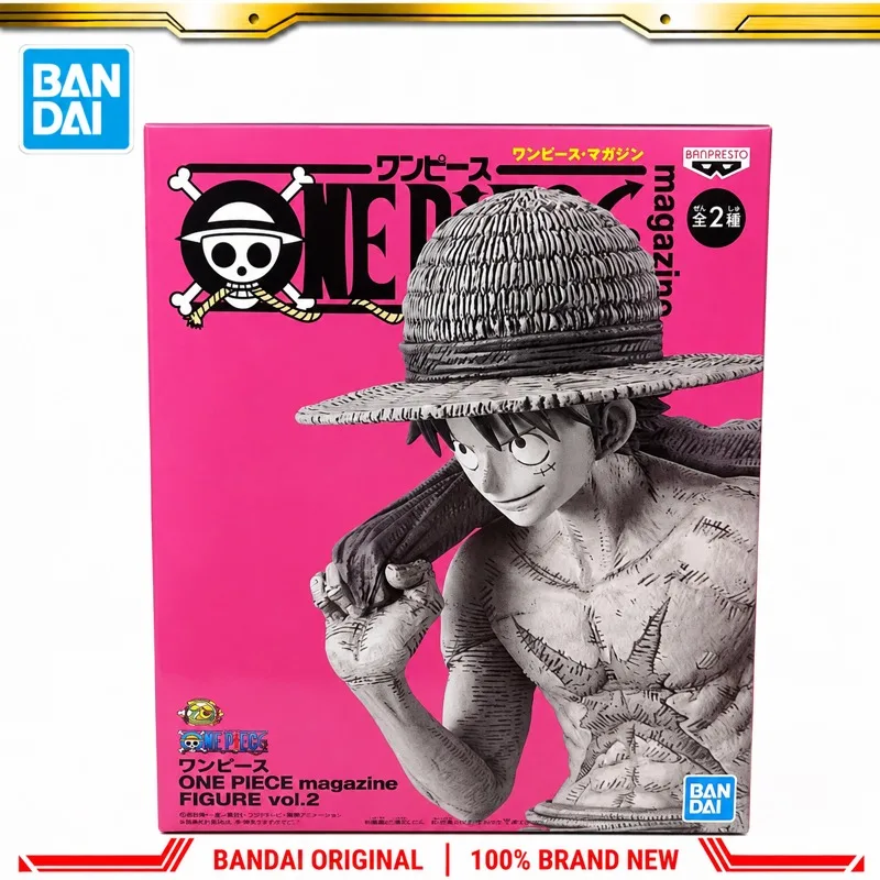 

In Stock Bandai Original Banpresto One Piece Monkey D Luffy Action Figure Model Doll Brand New Boxed Anime Characters Toys Model