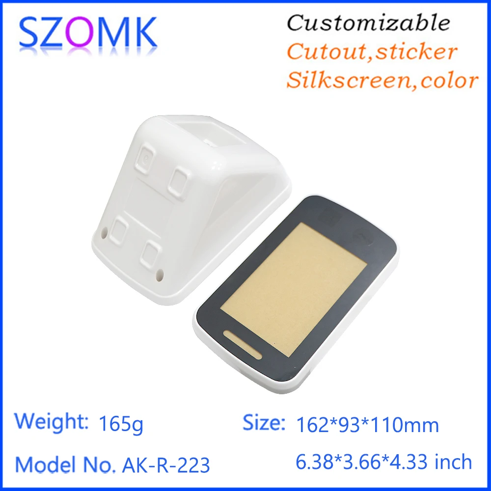 145*85*120mm Continuous Intelligent Monitoring Blood Pressure Electronic Empty Junction Box Lens Acrylic Plastic Abs Enclosure