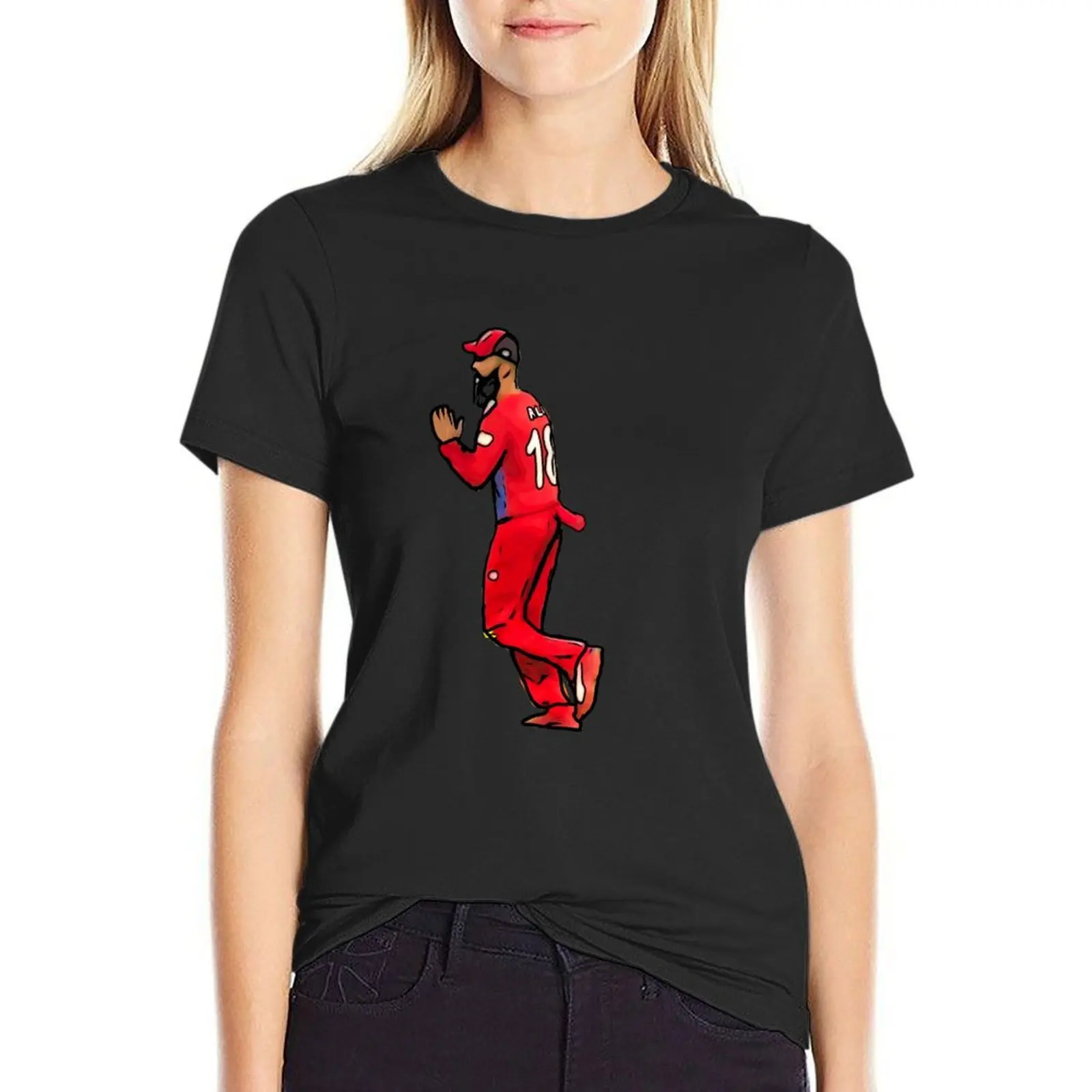 

Moeen Ali, England Cricketer T-Shirt lady clothes sweat blacks Women's t-shirt