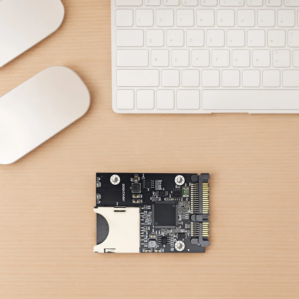 Convertisseur adaptateur de carte SDD SD vers SATA avec boîtier adaptateur SSD pour accessoires SATA SSD 2,5 pouces