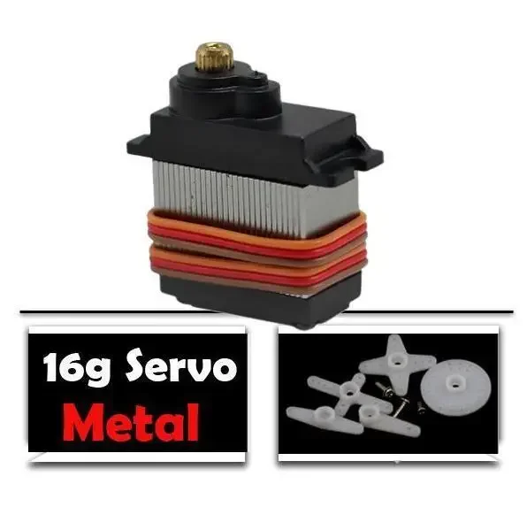 CYS S1006M 16G 2.5kg Aluminum Gear Servo  for RC Model Hobby Futaba Sanwa Hitec Emax ES08MA