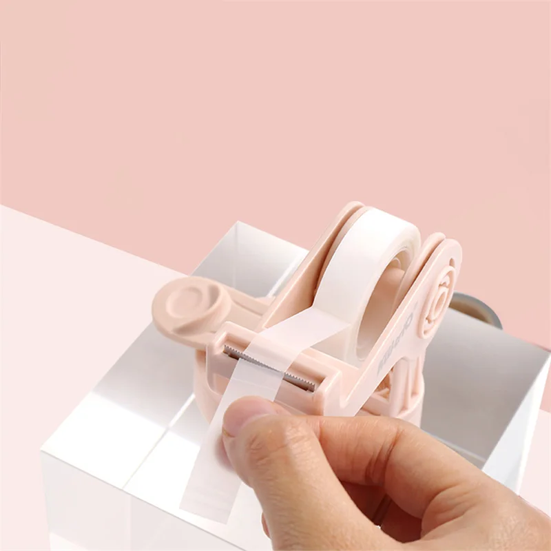 Fromthenon Suction Cup Tape Cutters Tape Dispenser Lace Sticker Cutting Tool Suction Cup Tape Holder Office Stationery Supplies