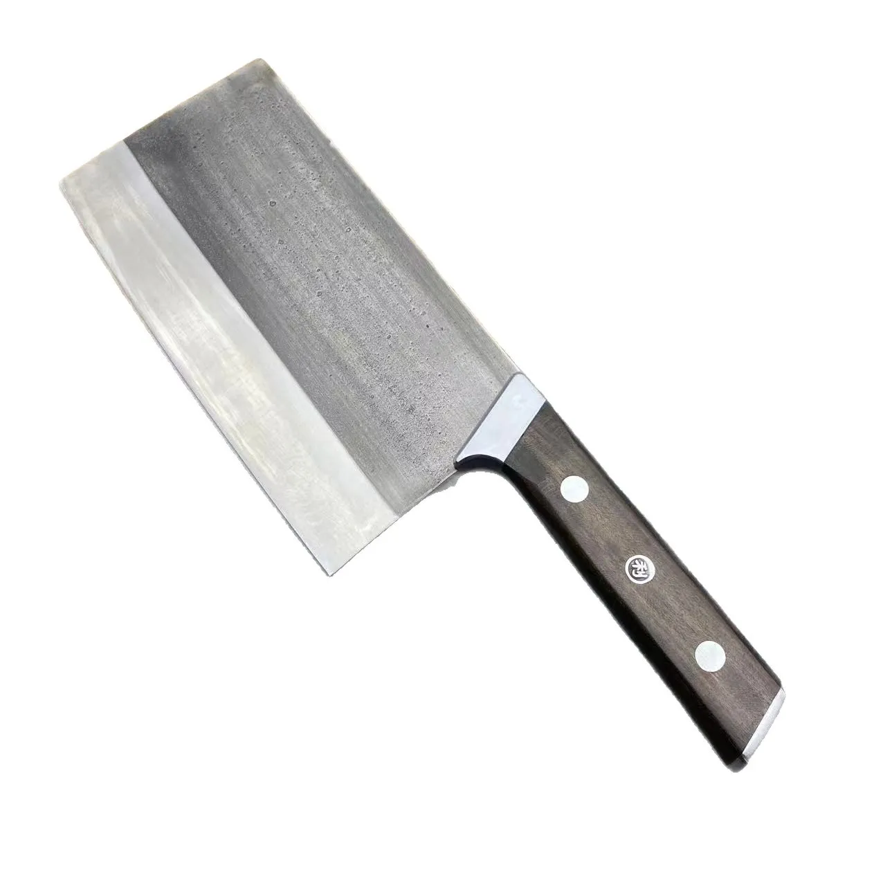 RHON S/S5Cr15 Chinese Kitchen Knife Sharp Edge Wood Handle 7inch Meat Cleaver Rib Small Bone Chopping Vegetable Cutting Knives