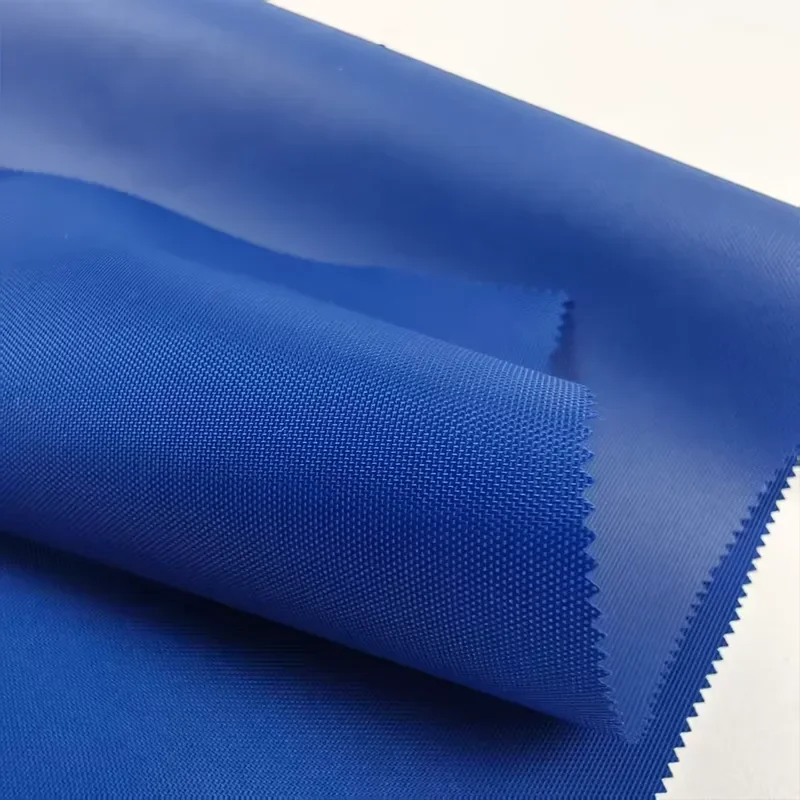 210D Nylon Oxford Fabric PU Coated Eco-Friendly Waterproof 3000mm+ Lightweight Outdoor Luggage Custom Color