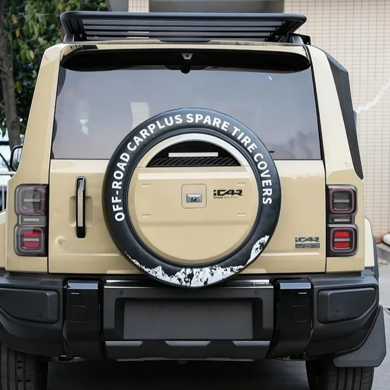 Fit for Chery ICAR V27 2026 Auto All Inclusive Coverage Thickened Spare Tire Protection Cover Auto Exterior Accessories