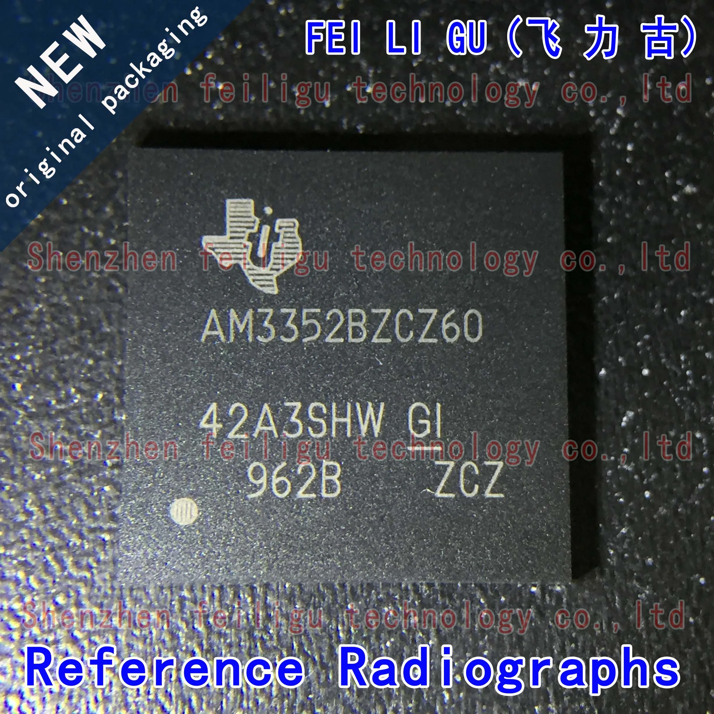 Composants électroniques de puce de microprocesseur, AM3352BZCZD60, AM3352BZCZ60, AM3352 GT BIncome 324, 1 à 30 pièces, 100% nouveau et original