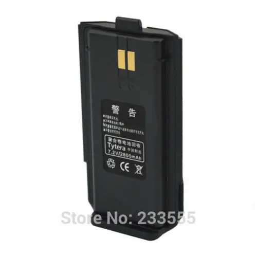 2pcs Original TYT MD-280 DMR Digital Radio Tytera 7.2V 2800mAh Li-ion Rechargeable Battery