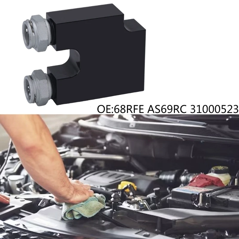 Thermal Bypass Valves Body for 68RFE and AS69RC Transmission Service, Aluminum 31000523 Replacement Component X37F