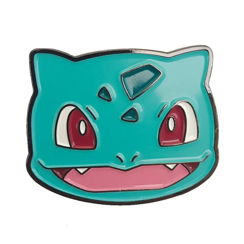 Anime Pokemon Pikachu Charmander Enamel Pins Collect Kawaii Bulbasaur Metal Cartoon Brooch Backpack Hat Bag Collar Lapel Badges