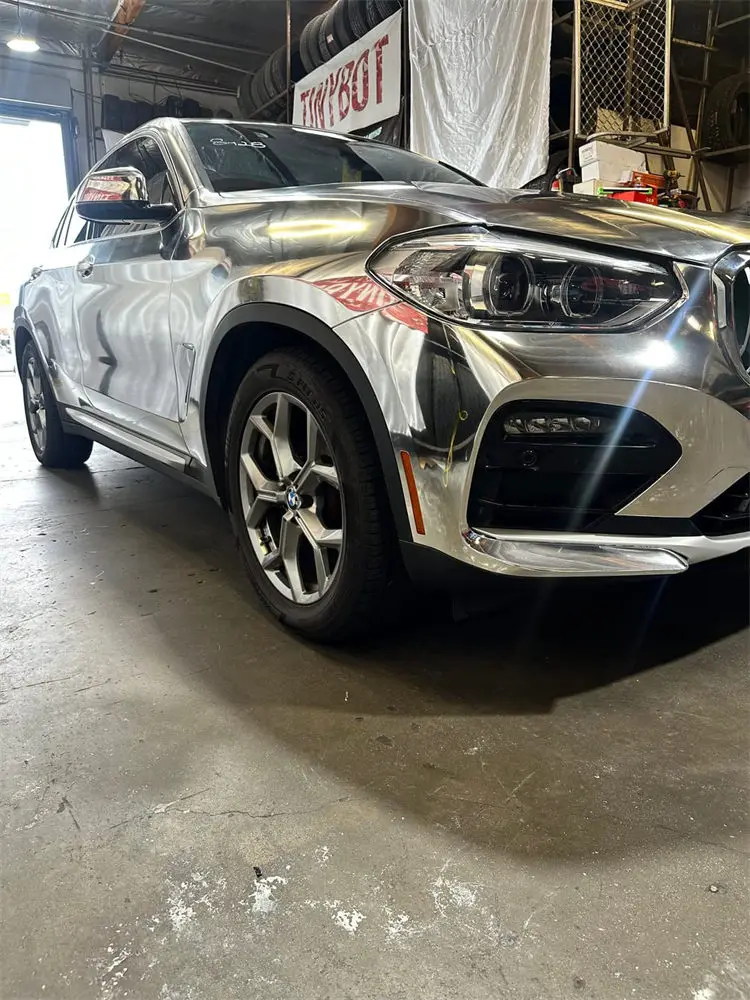 AliExpress Aomior Car Stickers Glossy Silver Chrome Mirror Vinyl Films Air Release for Vehicle Motorcycle Bicycle