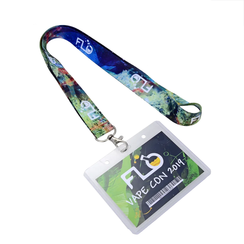 

25mm Heat-transfer lannyard with own LOGO design ,Cool Neck Strap Phone Keys ID Card Holder Lanyard