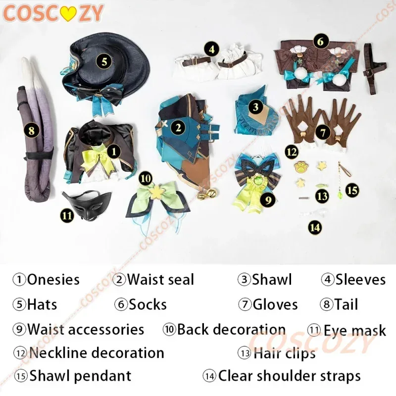 2025 yiyi Kirara Cosplay Genshin Impact disfraz peluca nueva piel dulce encantador juego traje uniforme vestido conjunto completo fiesta de Halloween Outfi